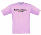 Kinder T-Shirt mit tollem Druck ...und jetzt noch lächeln !