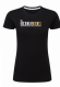 Fan T-shirt Ladies - schwarz mit &quote;The rockings Tones&quote; Bandlogo vorne