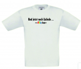 Kinder T-Shirt mit tollem Druck ...und jetzt noch lächeln !