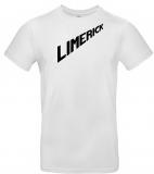 T-Shirt: Limerick   weißes Shirt mit schwarzem Druck